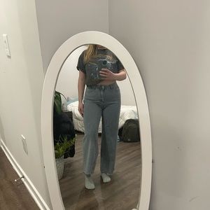 High Waisted Wide Leg Jeans